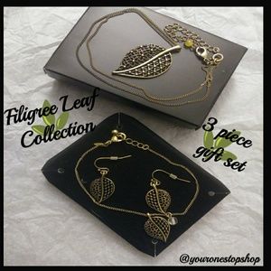 🆕Filigree Leaf 3 piece Set
